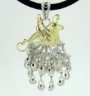 Ciondolo filigrana in argento 925%° cod. 8803004/C2